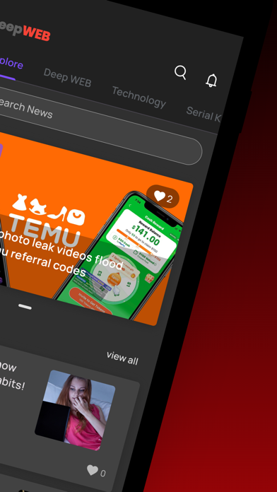 Deep Web : Unlimited knowledge Screenshot