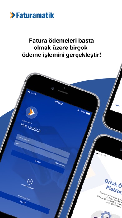 Faturamatik Mobil Şube Screenshot