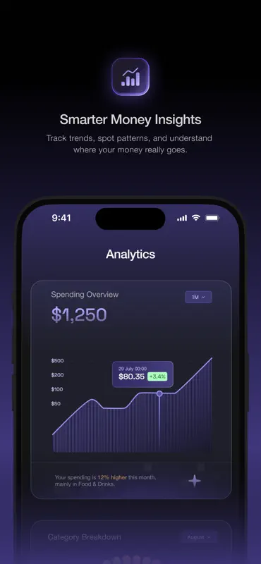 KlutterAI - AI Money Manager screenshot 4 of 10