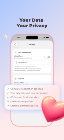 Beeby: Baby Vax Tracker screenshot