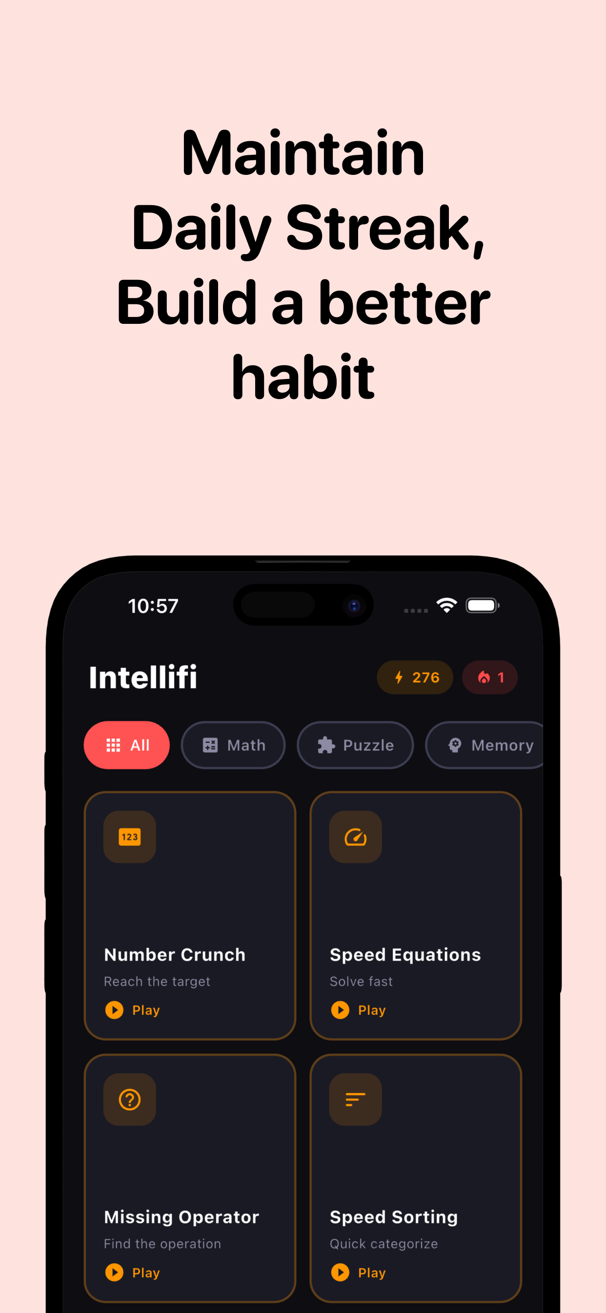 Intellifi : Brain Games screenshot 3