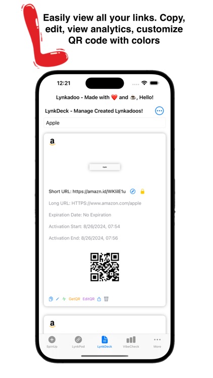 Lynkadoo - URL Shortener screenshot-3