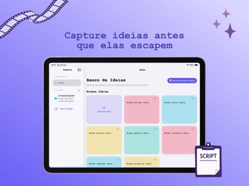 Roteirize iPad screenshot