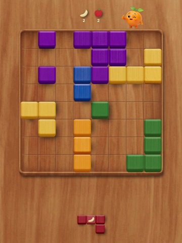 Fruity Blocks Puzzle iPad screenshot