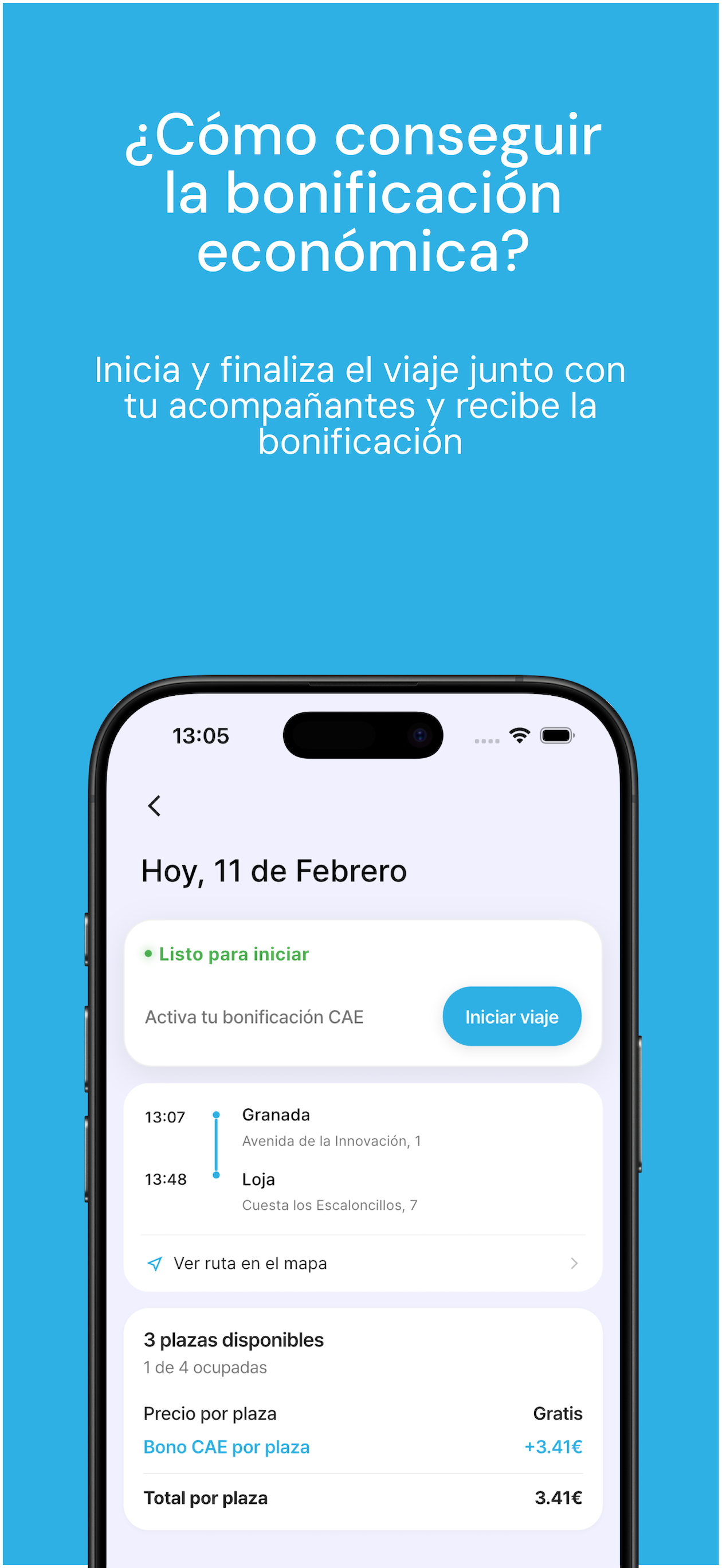 Mube - Viajes compartidos
