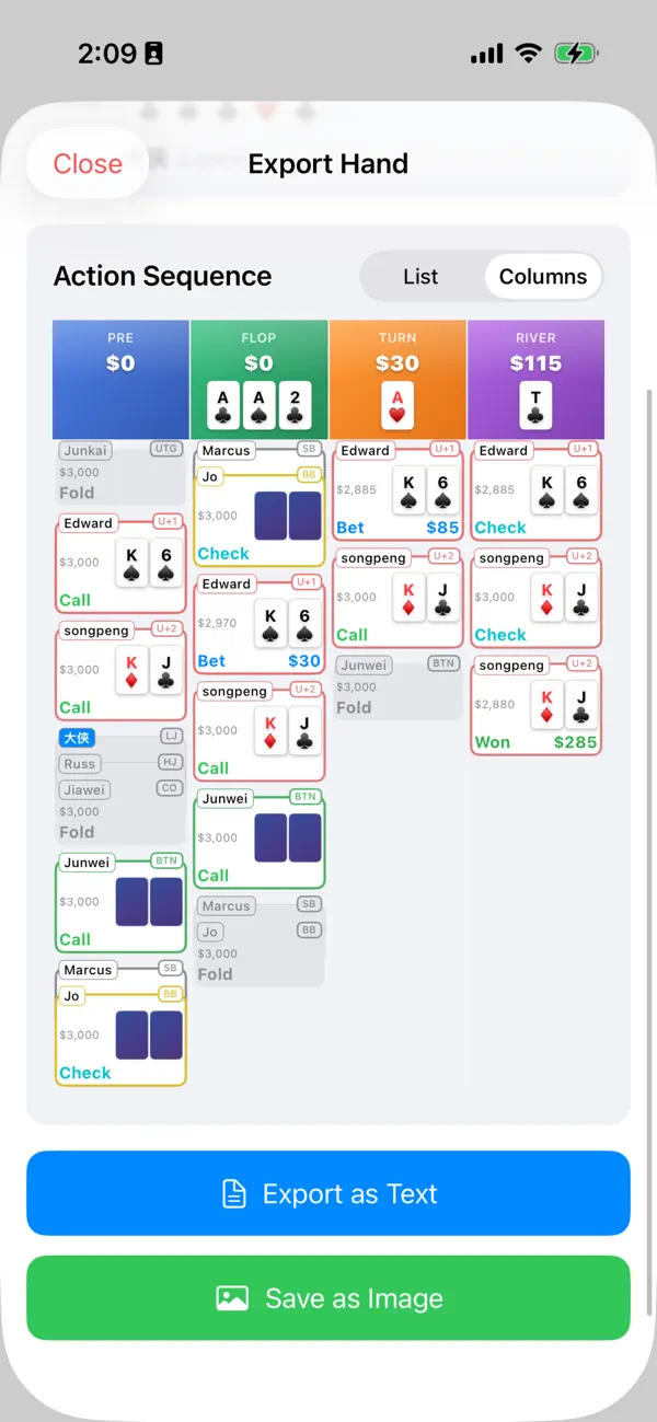 Screenshot #2 pour TiltFree: Poker Tracker & HUD