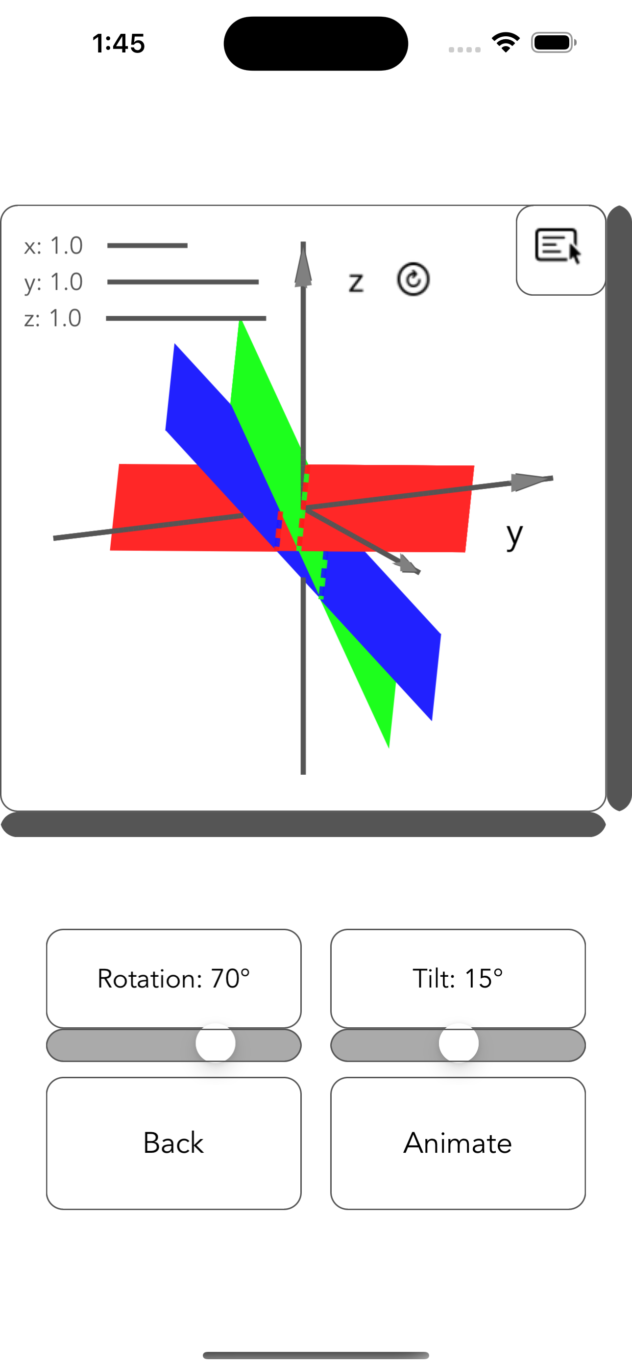 Vectors and Planes