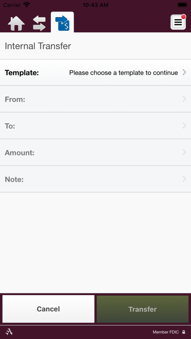 Adams Bank & Trust Business Screenshot
