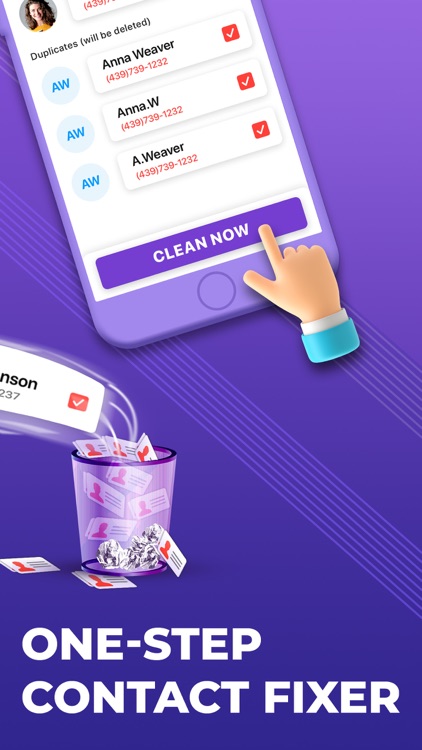 Duplicate Contact Cleaner Ⓞ