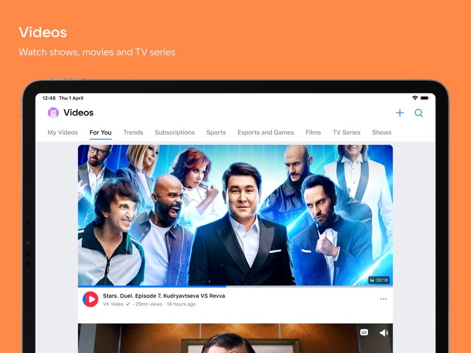 #6. VK: social network, messenger (iOS) Podle: V Kontakte OOO