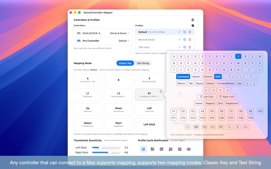 #1. GameController Mapper (macOS) di: 谦 陈