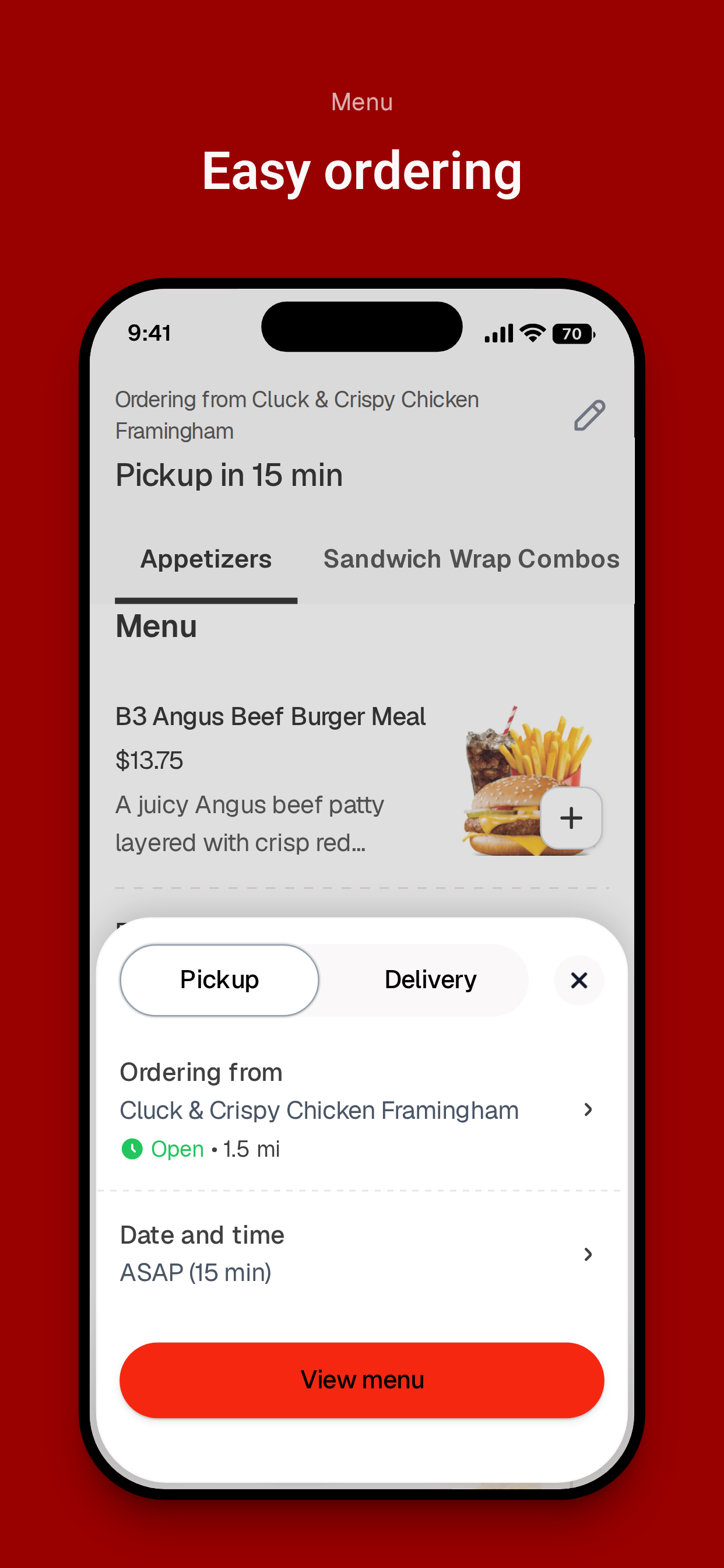 Cluck & Crispy Chicken To Go screenshot 3