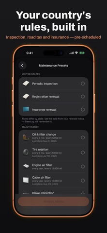 SteerLog: Car Maintenance Log Screenshot 3 of 7