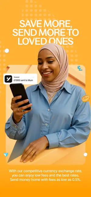 Yousend: Send Money Fast screenshot 2