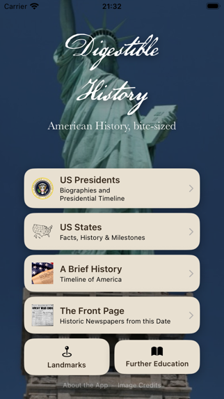 DigestibleHistory screenshot 1