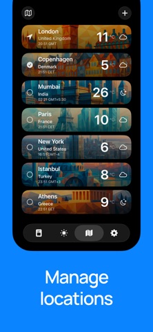 Forecasts - minimalist weather Screenshot 2 of 7