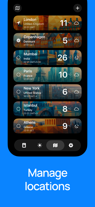 Forecasts - minimalist weather Screenshot 2 of 7