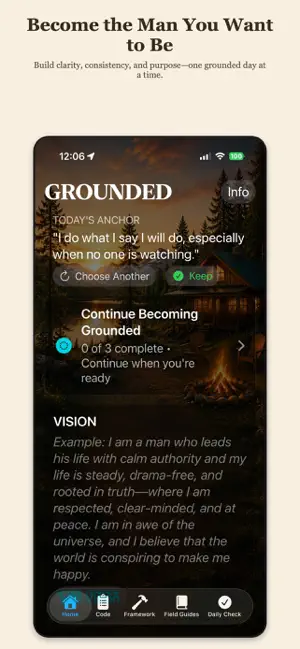 Grounded: Men's Growth screenshot 1