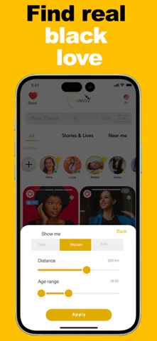 Afrosmeet – Afro Dating App Screenshot 5 of 9