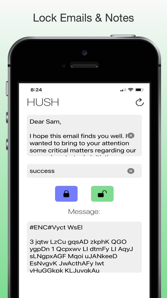 #3. HUSH - Secret Keeper (iOS) 由: Sean Patterson