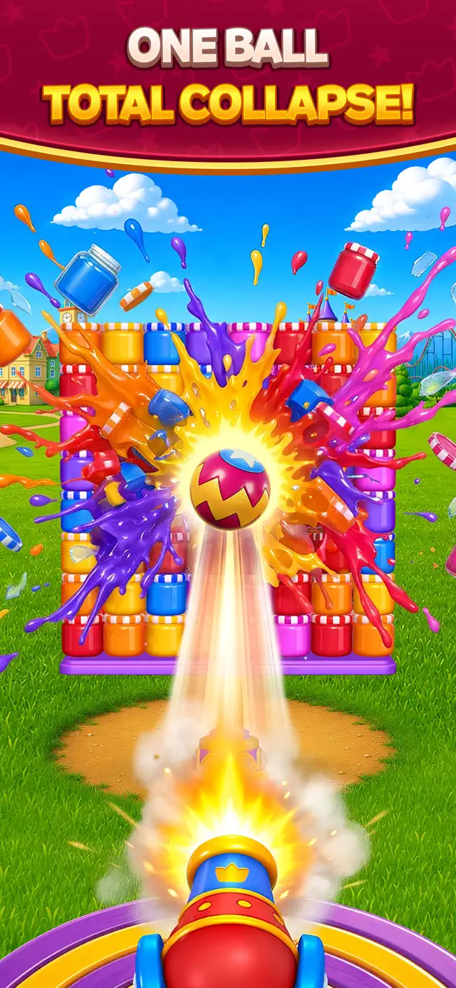 Royal Smash! - Physics Puzzle screenshot 2
