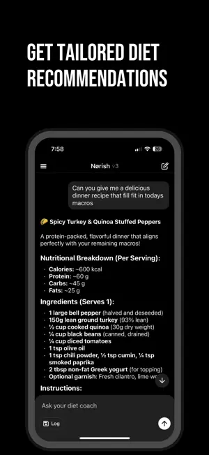 Nørish: Personal Diet Tracker screenshot 4