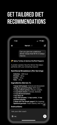 Nørish: Personal Diet Tracker Screenshot 4 of 5