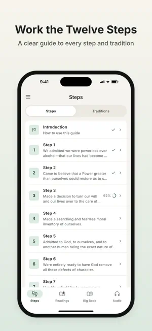 12 Steps Guide screenshot 1