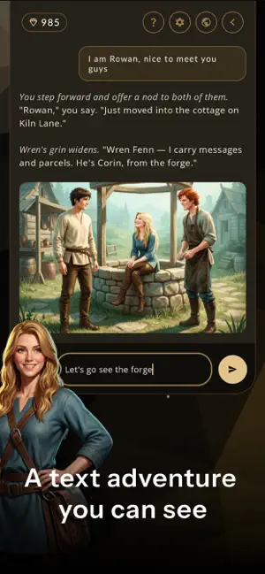 Mythx: AI Fantasy Dungeon RPG screenshot 2