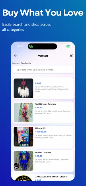 Live Marketplace. screenshot 3