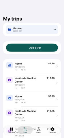 Milerecord screenshot 1