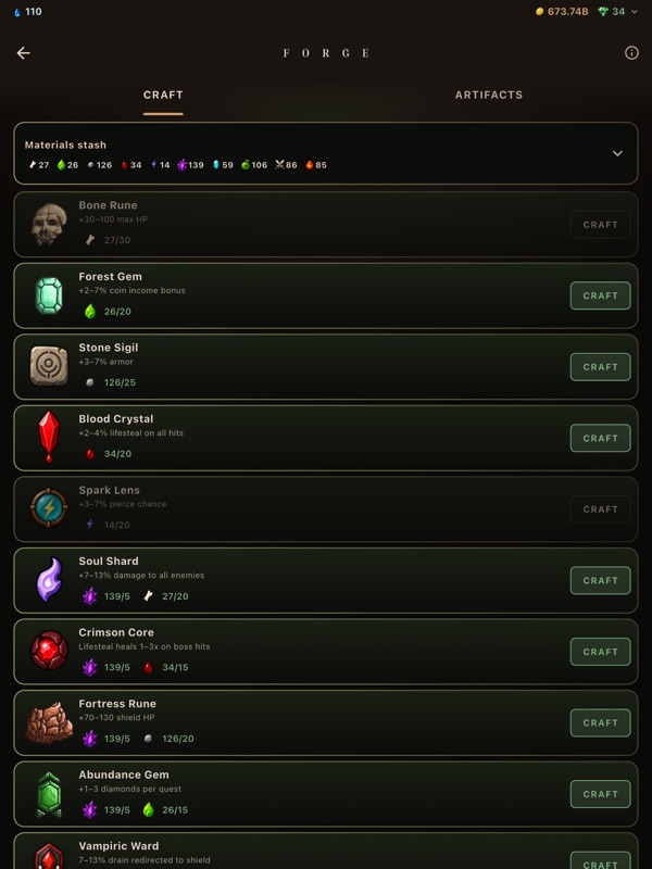 Idle Runner: Hero Idle RPG screenshot 12