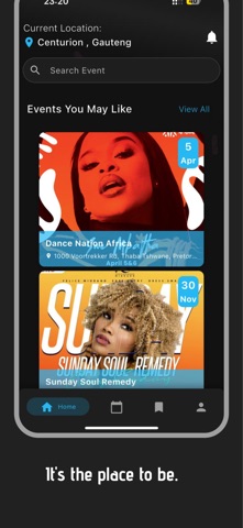 Hopp Events screenshot