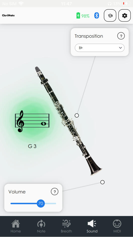#5. ClariMate App II (iOS) 由: Audio Inventions Limited