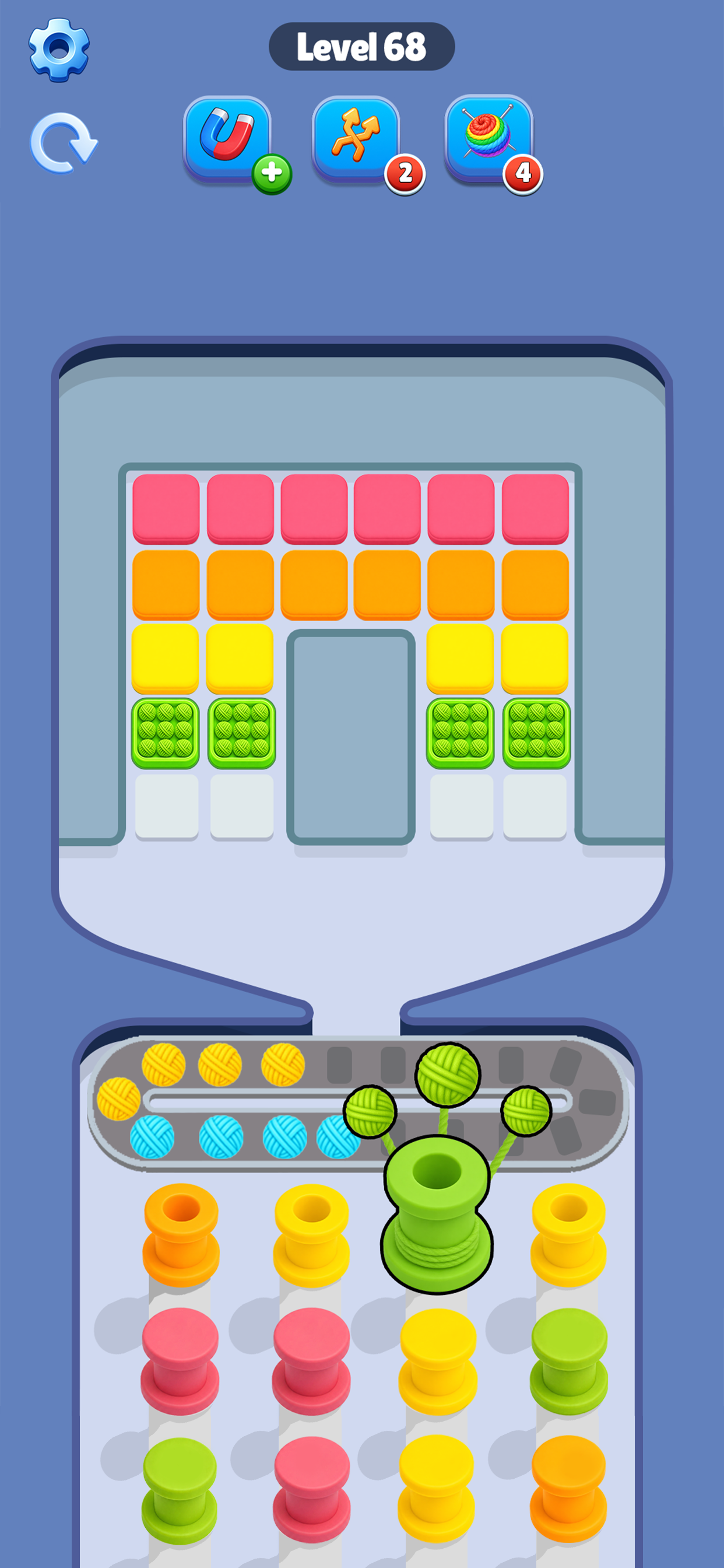 Yarn Ball 3D:Color Sort Puzzle screenshot 5
