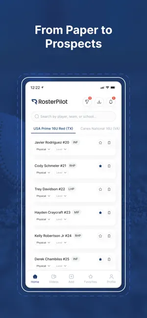 RosterPilot screenshot 2