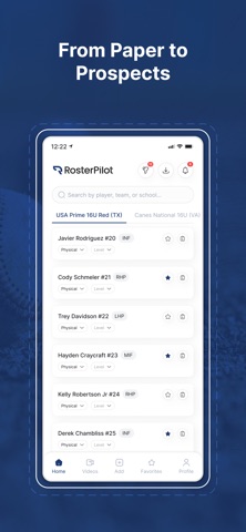 RosterPilot screenshot