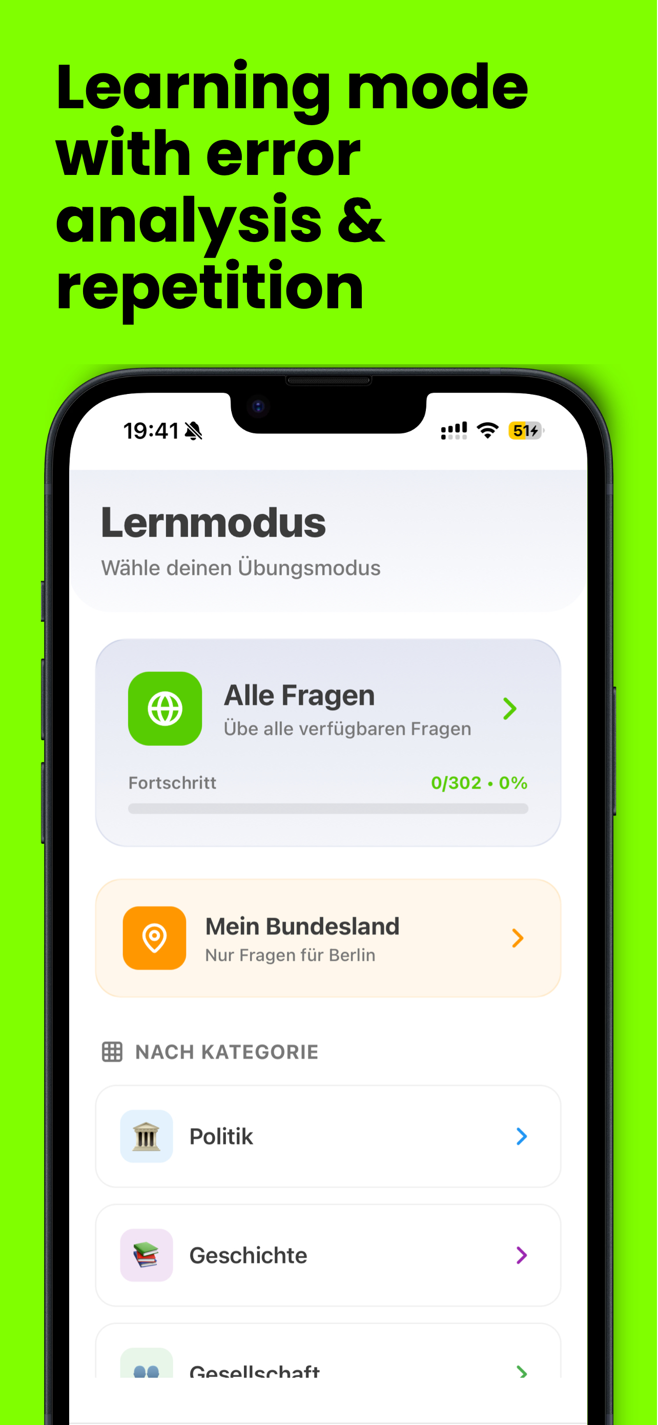 Einbürgerungstest 2026 Trainer