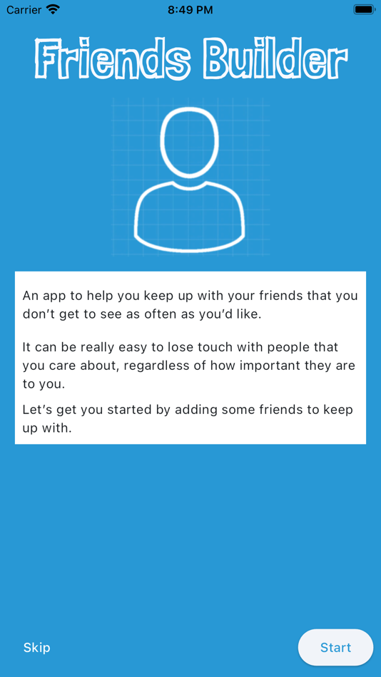 #1. Friends Builder (iOS) 由: Mark Katerberg