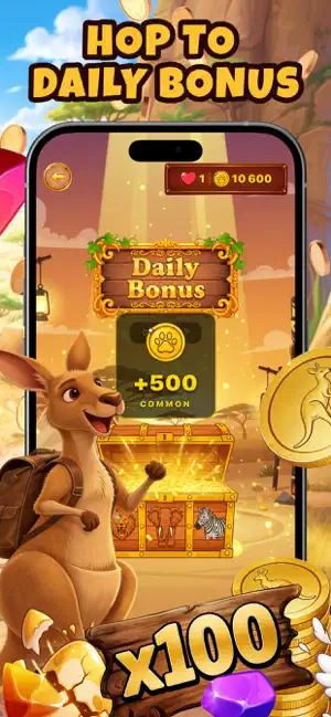 Kangaroo Safari Rush screenshot 4