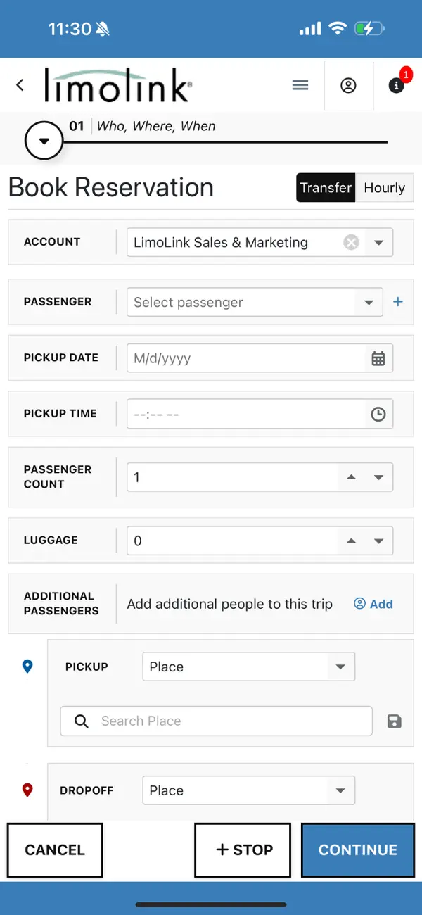 Screenshot #3 pour LimoLink Voyager