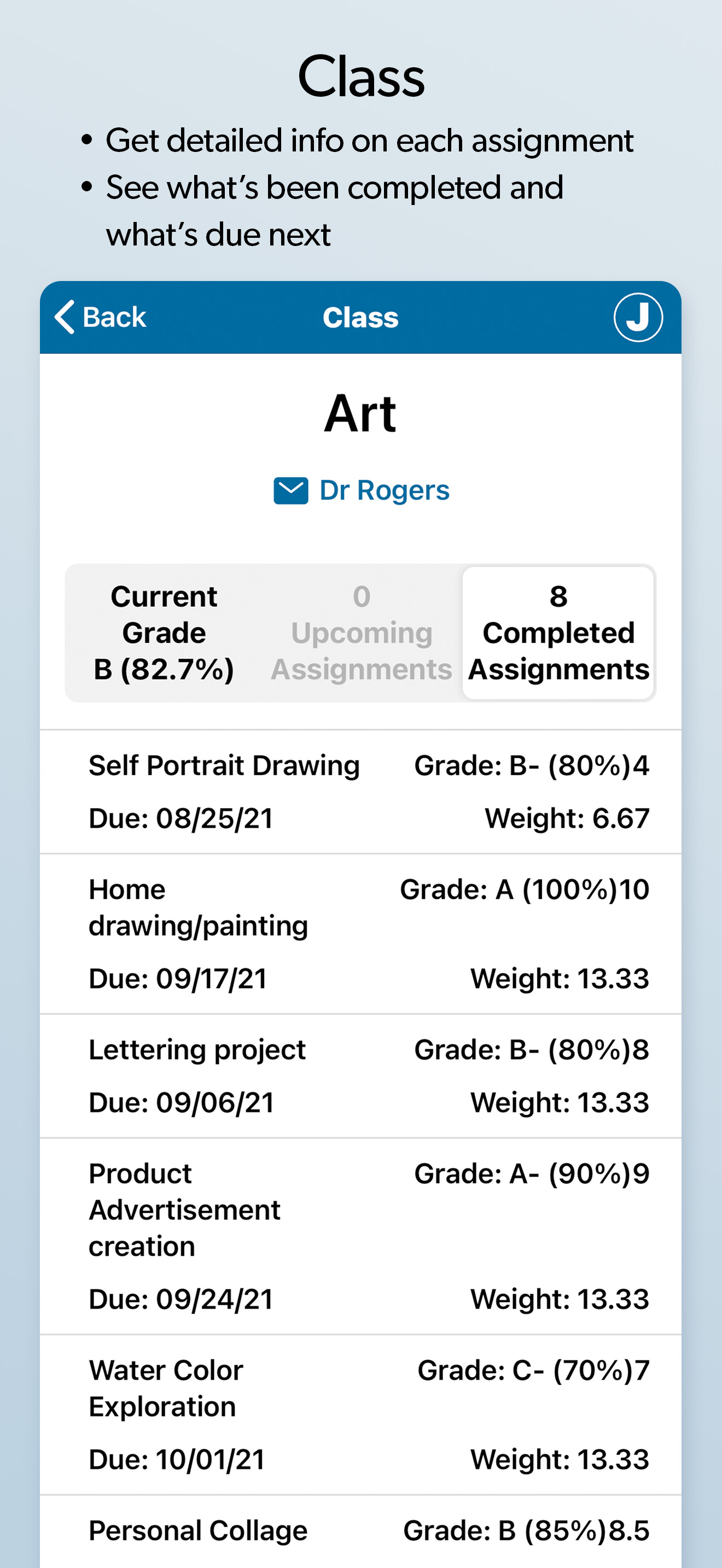 Gradelink Student/Parent App