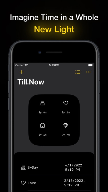 TillNow: Days Since