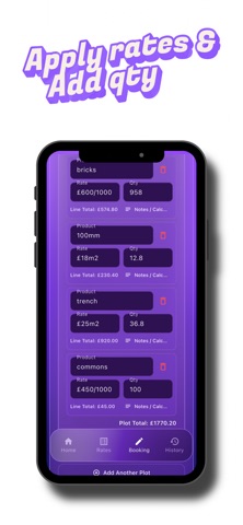 TradeFlow PriceWork Calculator screenshot