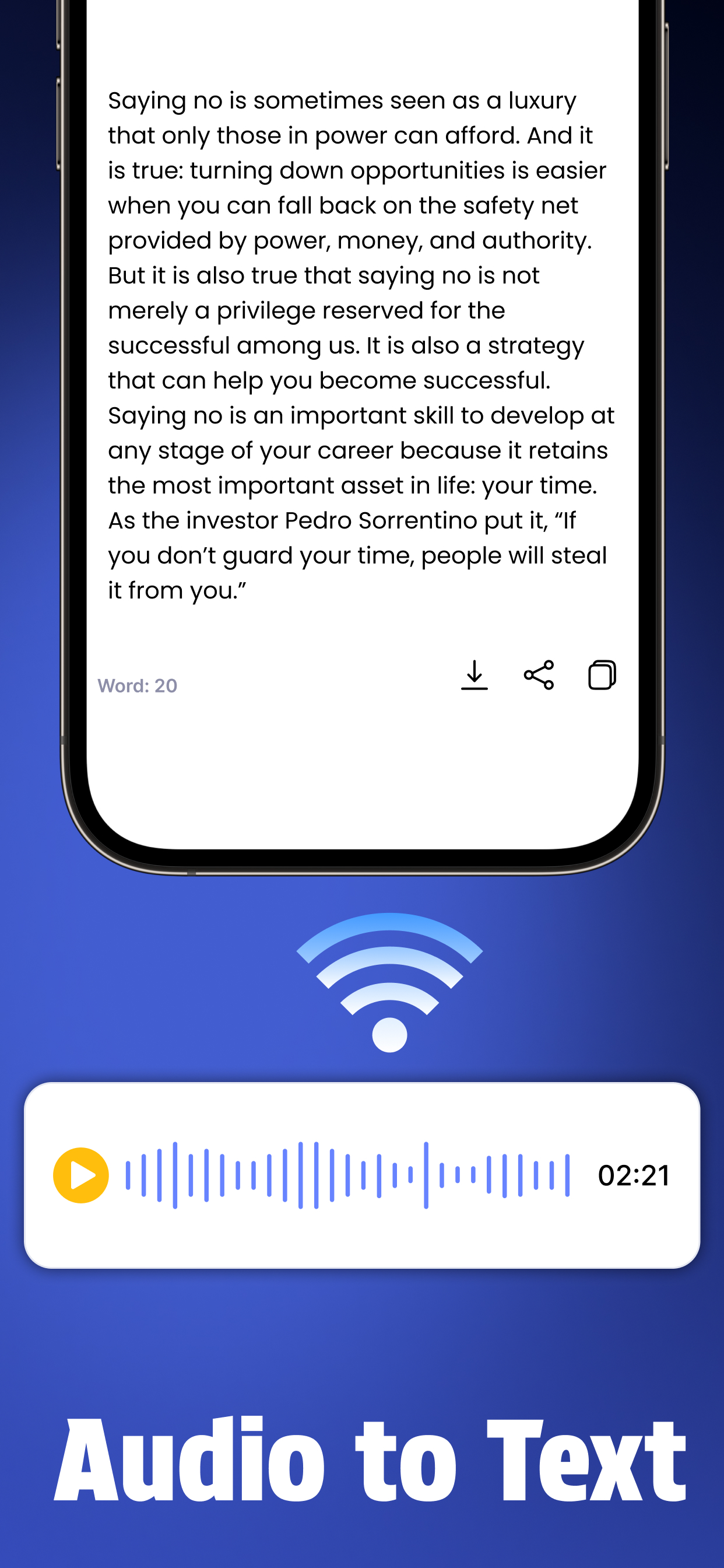 Text to Speech - AI Transcribe