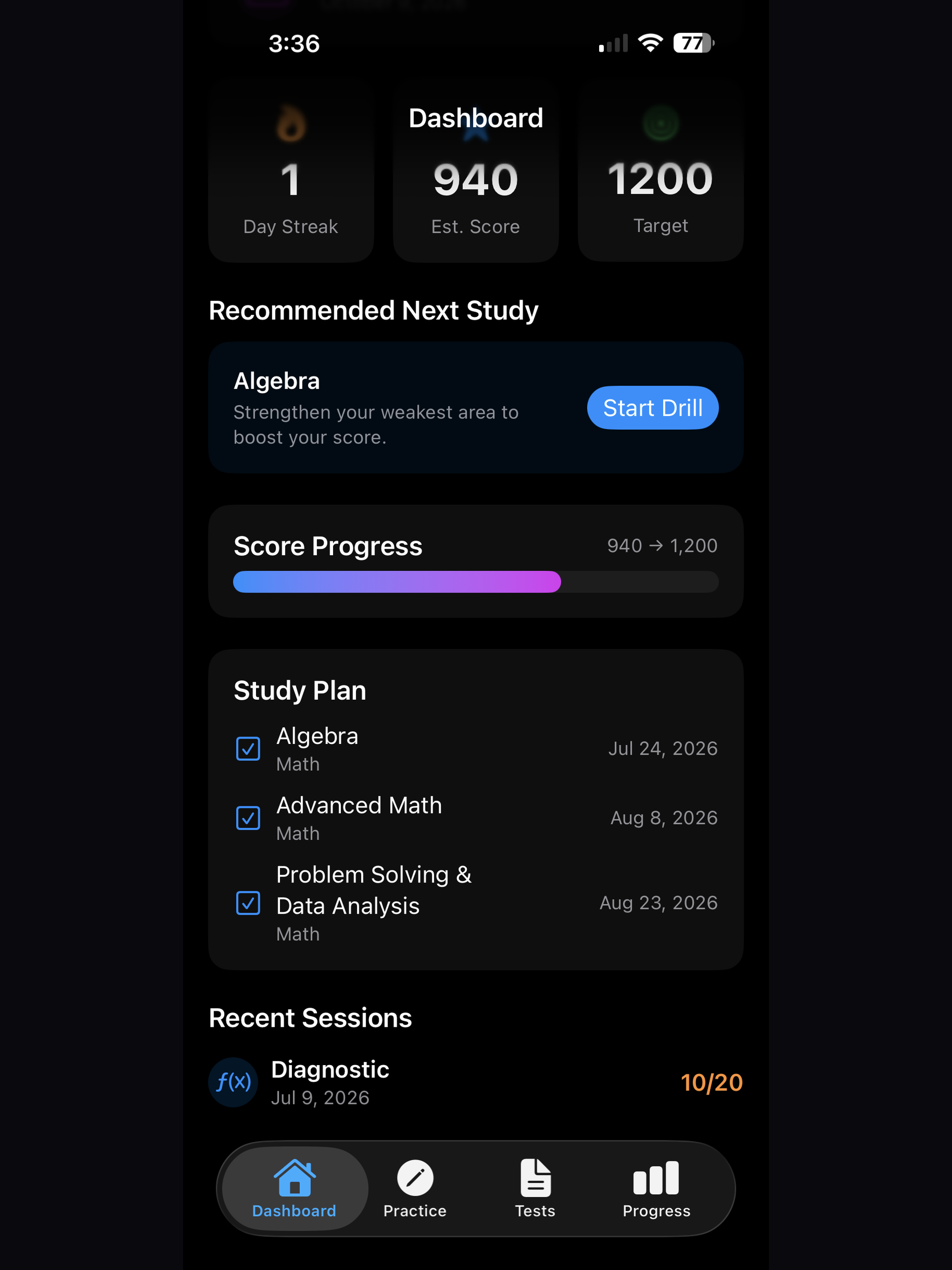 Practice for SAT® Test screenshot 12