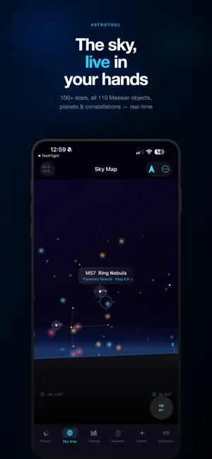 AstroTool: Night Sky Planner screenshot 1