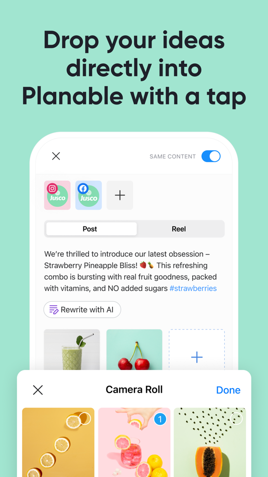 #2. Planable: social media planner (iOS) By: Planable Inc.
