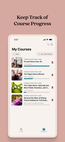 DailyOM Mindful Living Classes screenshot
