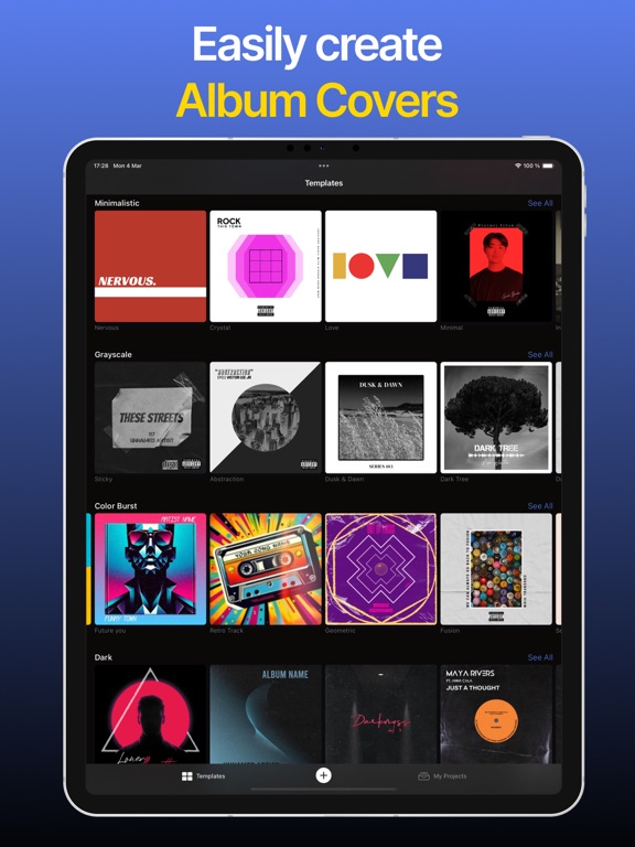 Screenshot #4 pour FIBE - Album Cover & Art Maker